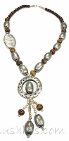 Indian ethnic necklace - click here for large view